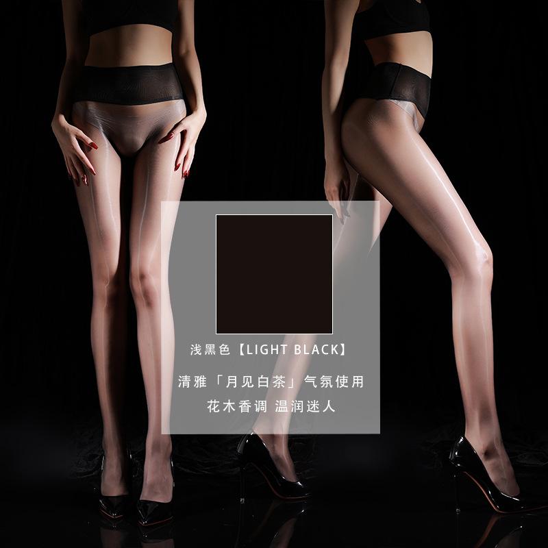 Женские чулки Сексуальные бесшовные 640-пиновые колготки Аврора Прозрачные Масляные Блестящие Ультратонкие Ультраэластичные Чулки с открытой ластовицей