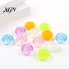 Steamed Bun Sensory Toy Stress Relief Dumpling Squeeze Clear Mini Ball Soft Stretchy Fidget Party Favors