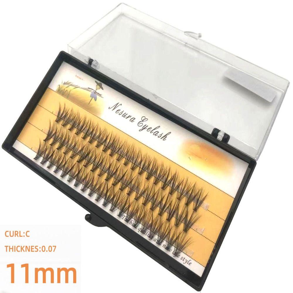 Hot Natural Thick lashes Eye Makeup Tool 20D Individual Eyelash Imitation Mink Fake Eyelashes