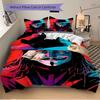3Pcs V Vendetta Mask Bedding Set Quilt Cover Pillowcase Home Christmas Xmas Halloween Gift 1 Duvet Cover 2 Pillowcase M92950