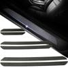 Car Door Sill Protector Carbon Fiber Bumper Protector Car Wrap Film 5D Gloss Automotive Wrap Film Self-Adhesive Anti-Collision
