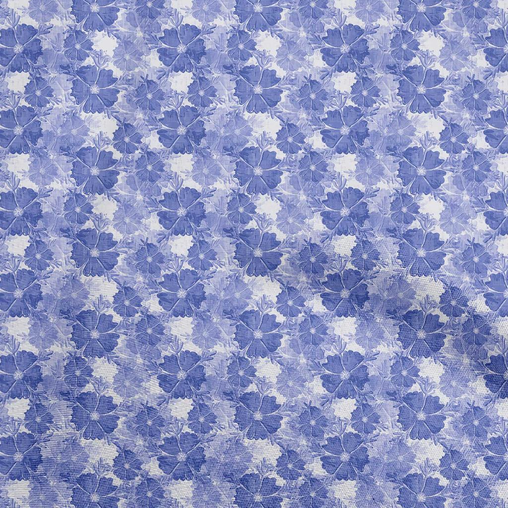 oneOone Cotton Flex Dark Rose Brown Fabric Floral Fabric For Sewing Printed Craft Fabric By The Yard 40 Inch