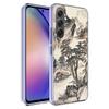 Чехол для телефона в китайском стиле, арт, тушь, для Samsung A17 A37 A57 A07 A16 A26 A36 A56 A06 A02S A12 A22 A32 A52S A04S A14 A24 A34