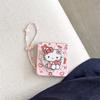 Магнитный держатель Hello Kitty Magsafe Беспроводная зарядка Мультяшный чехол для телефона Для Samsung Galaxy Z Flip 7 6 5 4 3 Чехол
