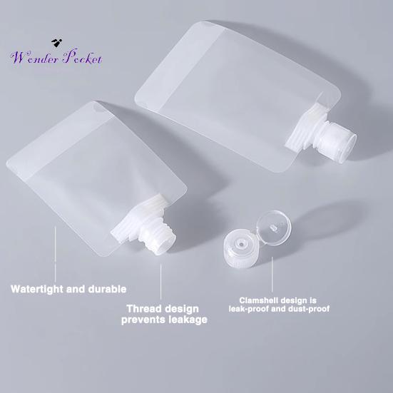 5 шт., набор для разлива по бутылкам для путешествий, упаковочные пакеты, прозрачный герметичный одноразовый шампунь без запаха, крем для мытья тела, крем для лица, лосьон для хранения, сексуальная одежда для взрослых