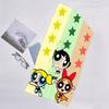 1pc Powerpuff6 Beach Towel, Beach and Seaside Swimming Pool Equipment, Fashion Pattern, Rectangular, Travel Essentials