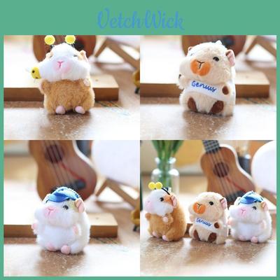 Плюшевая игрушка морская свинка Брелок Подвеска для рюкзака Мягкая короткошерстная игрушка Подарок для детей