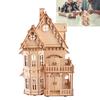 3D деревянная вилла головоломка игрушка развивающие поделки головоломка сборная модель подарок для детей взрослых