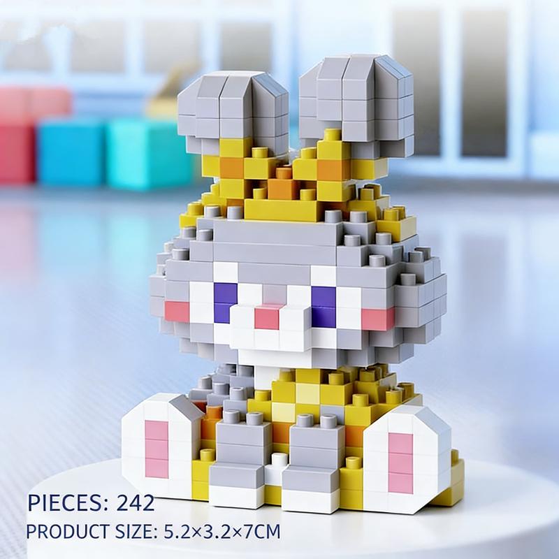 Replica Disney Zootopia 2 Building Blocks Set Judy Nick Gary Snake Blocks Cartoon Mini Particle DIY Puzzle Kit Birthday Gift