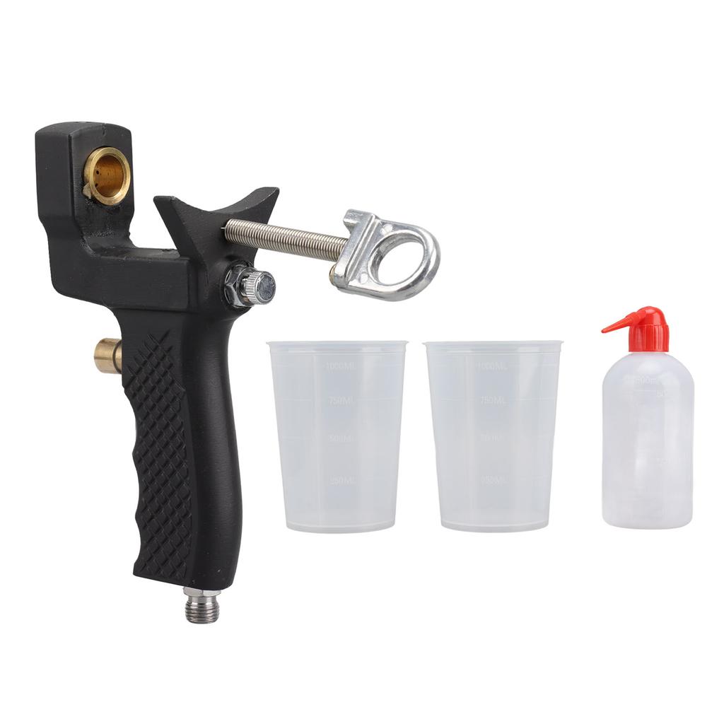 Пистолет-распылитель для гелькоута из легированной стали, портативный пистолет-распылитель для смолы с насадкой FN5 532 дюйма, большой