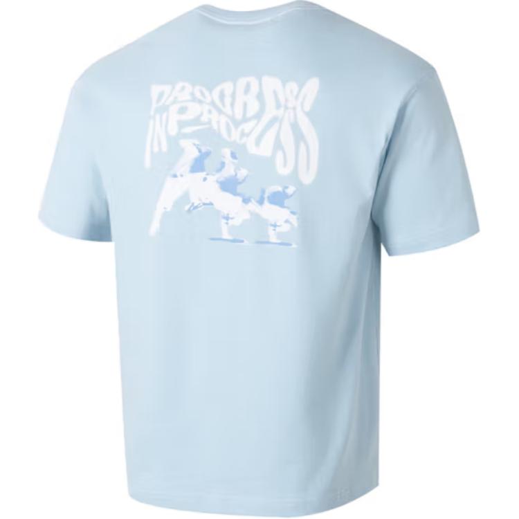 Puma Logo Pocket Design Running Fitness Training Outdoor Fashion Sports Casual Loose Comfortable Crew Neck Short Sleeve T-Shirt Men Tops 626858-68