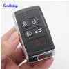 Cocolockey 5-кнопочный корпус ключа-брелока для Range Rover Sport Evoque Vogue Velar для Land Rover Discovery 5 для Jaguar XE E-PACE XF