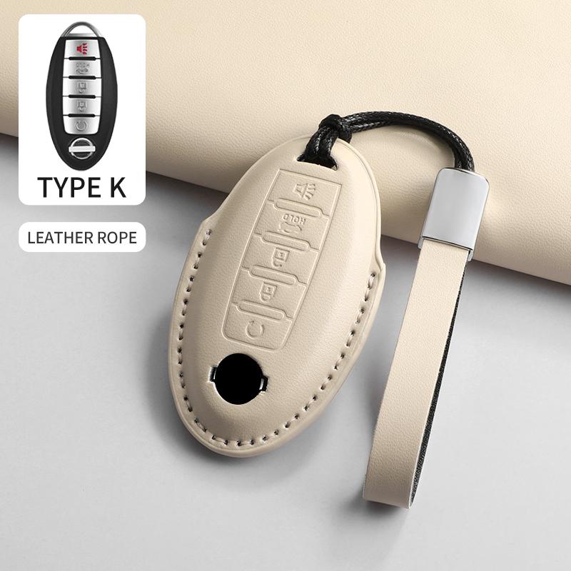 5 Buttons Car Key Case Cover For Nissan Rouge Maxima Altima Sentra Murano Qashqai Car Remote Key Case Cover Keychain Accessories