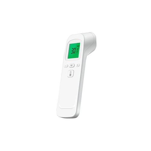 KIMOYO Non-Contact Electronic Thermometer, Infrared: 1-Second Measurement, 32 Records, Non-Contact Temperature, Outdoor Use, KC011