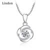 Женское ожерелье Lindon, кулон из медного сплава, циркон, модный подарок
