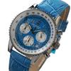 Наручные часы Японская кожа JOSC028W5 [Grandeur] Мужской Хронограф/Синий