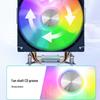 Ziyi 6-Copper Pipe CPU Air Cooler with RGB Fan