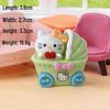 Модная фигурка-качалка из смолы в виде кота: Милый настольный ornament своими руками с аксессуарами из кремового клея