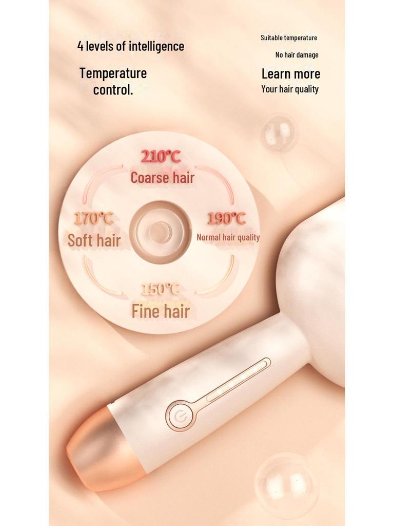 Милая плойка для завивки яичного ролла: Стильный, удобный инструмент для волос для роскошных локонов.