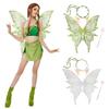 Star Wand Fairy Costume Set Elf Ears Sparkling Angel Wings Fairy Butterfly Wings Cosplay Festivals