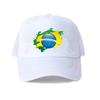 Men Women Football Brazil Team Snapback Cap 2018 Brazil Fan Soccer Sports Cap Yellow Green Brazil National Parrot Flag Hat YY456