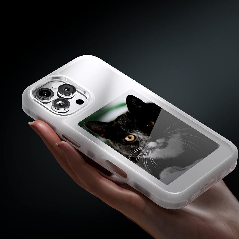 Чехол для телефона NFC Eink DIY E-ink Чернильный Экран E-ink DIY Картинка Чернильный Экран AI Чехол для Телефона NFC Дисплей NFC Чехол для Телефона для Iphones