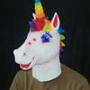 Zebra Horse Head Mask Halloween Funny Costume Prop Party