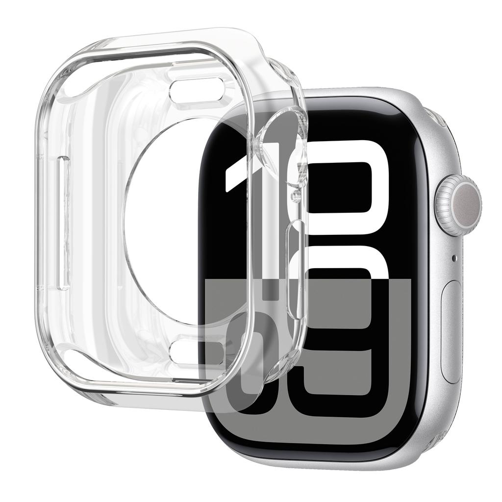 Полый чехол из ТПУ для Apple Watch 10 46 мм 42 мм Аксессуары БЕЗ Защиты экрана Мягкий Защитный бампер Чехол iWatch Серия 10 46 мм