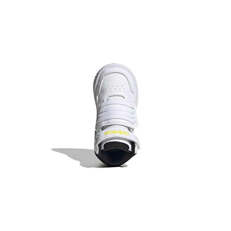 adidas Neo Hoops Mid Удобные Универсальные Мид-топ Кроссовки для Ходьбы Детская Обувь GZ1933