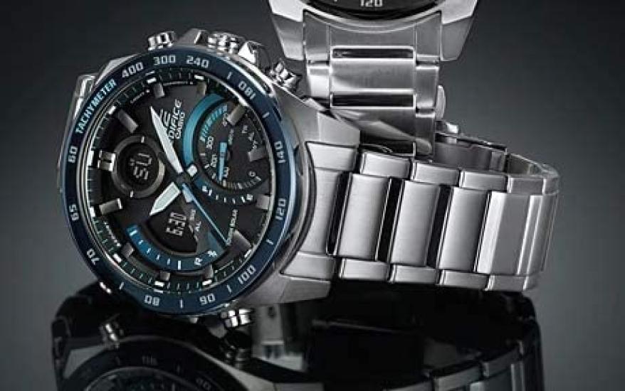 EDIFICE Смартфон, Tough Solar, Деловые, Нержавеющая сталь, Водонепроницаемые, CASIO, Bluetooth, Совместимость, ECB-900DB-1B, Хронограф, Календарь, Аналогово-цифровые,