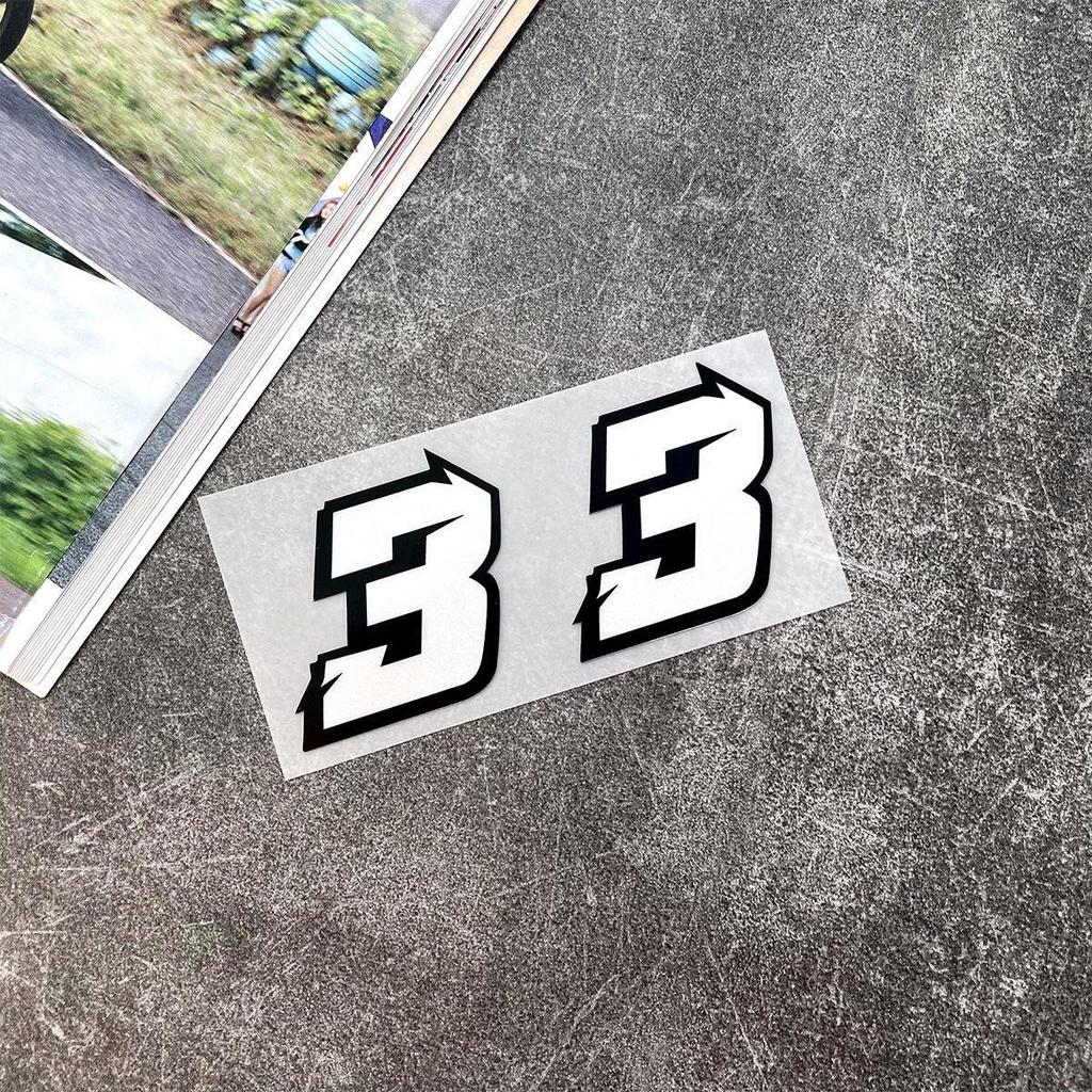 Белые светоотражающие наклейки JDM для автомобиля, водонепроницаемые декоративные чехлы для мотоциклов