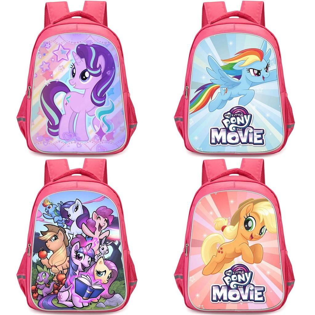 Очаровательный школьный рюкзак My Little Pony для девочек с милым мультяшным дизайном