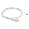 4K@60Hz 10.2Gbps Mini DP to HDMI‑compatible Cable 1.8M Thunderbolt 1 2 Audio Sync Hot‑Plug For Mac PC Graphics Card Black White