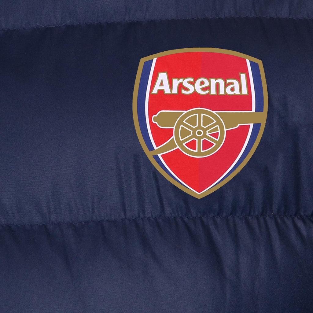 Arsenal FC Mens Crest Quilted Jacket