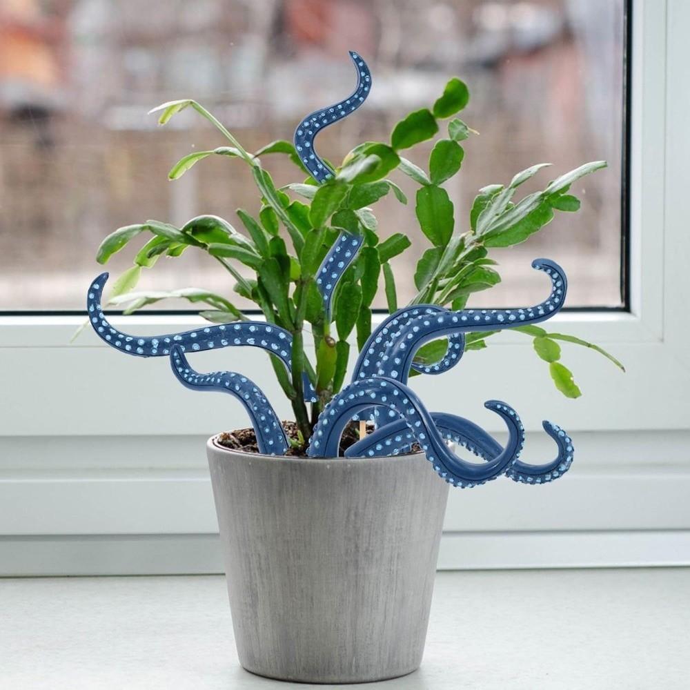 Garden Decor Sea Tentacle Resin Decoration 7-piece Set Tentacle Plant Post Decoration Home