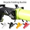 65-60-21mm Bike Hinge Clamps Aluminum Zinc Zinc Alloy Folding Bicycle Accessory Folding Bike Use