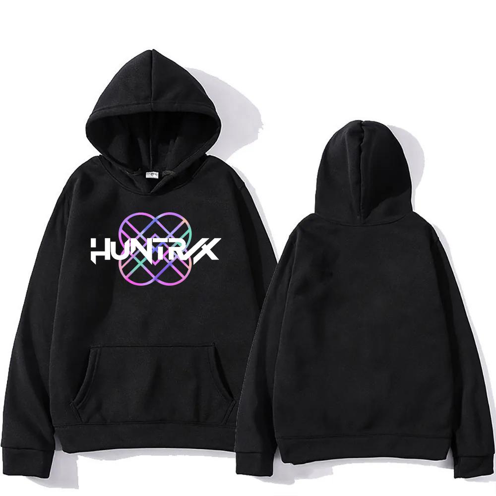 Худи Huntrix Girl 2025 Фильм Охотники на демонов Модные Худи для мужчин/женщин Харадзюку Зимняя одежда Пуловер Толстовка Винтаж