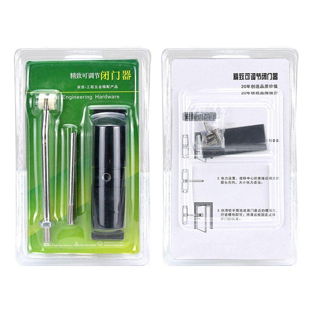 Adjustable Automatic Door Closer Metal Door Gate Closer Universal Household Door Closers Home