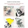 Stroller Fence Baby Stroller Accessories PU  Cover Handle Pushchair Front Bumper  Trolley