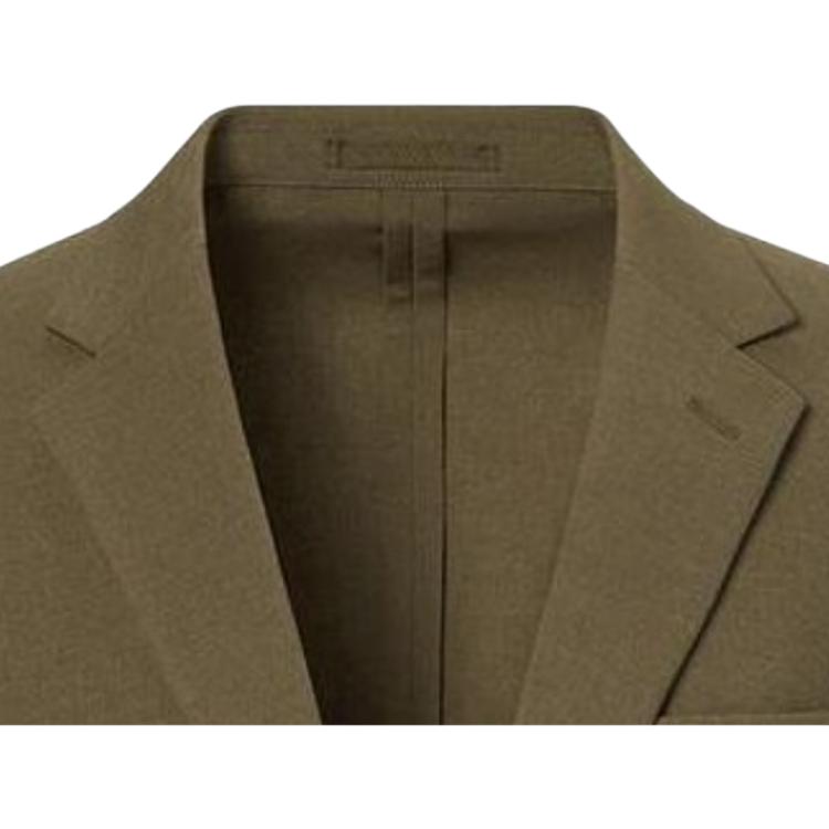 Uniqlo X MARNI Приталенный пиджак (Азия) Оливковый Унисекс Уличная одежда 449585-57