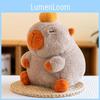 Capybara Animal Persimmon Plush Doll Childrens Birthday Gift Decoration Home