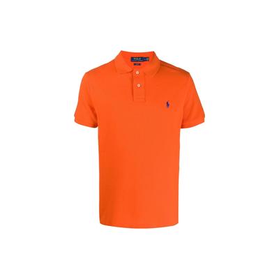 Мужская рубашка поло с вышитым логотипом Polo, ярко-оранжевая 710795080-025