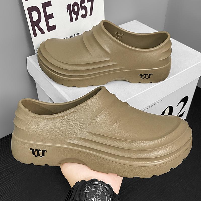 2024 Мужская и женская обувь для шеф-повара из ЭВА, нескользящая, водонепроницаемая, маслостойкая, удобная рабочая обувь, высококачественная защитная обувь для улицы