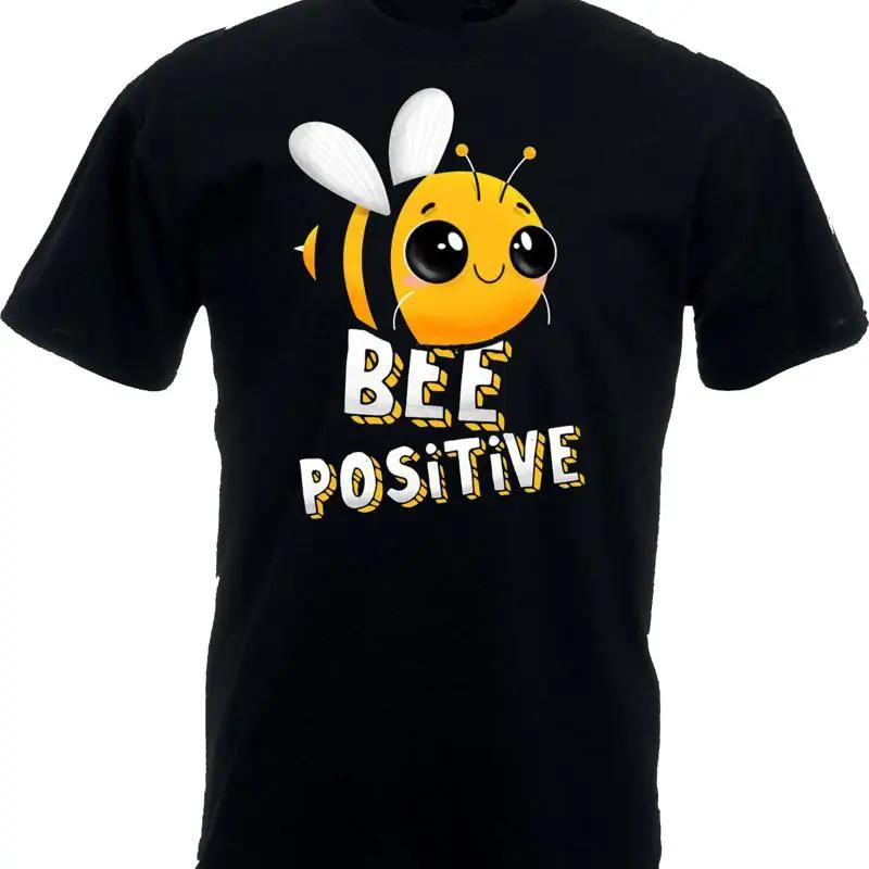 Bee Positive Tshirt Be Kind Stay Positive Nature Shirt Bumble Bees Tee Top