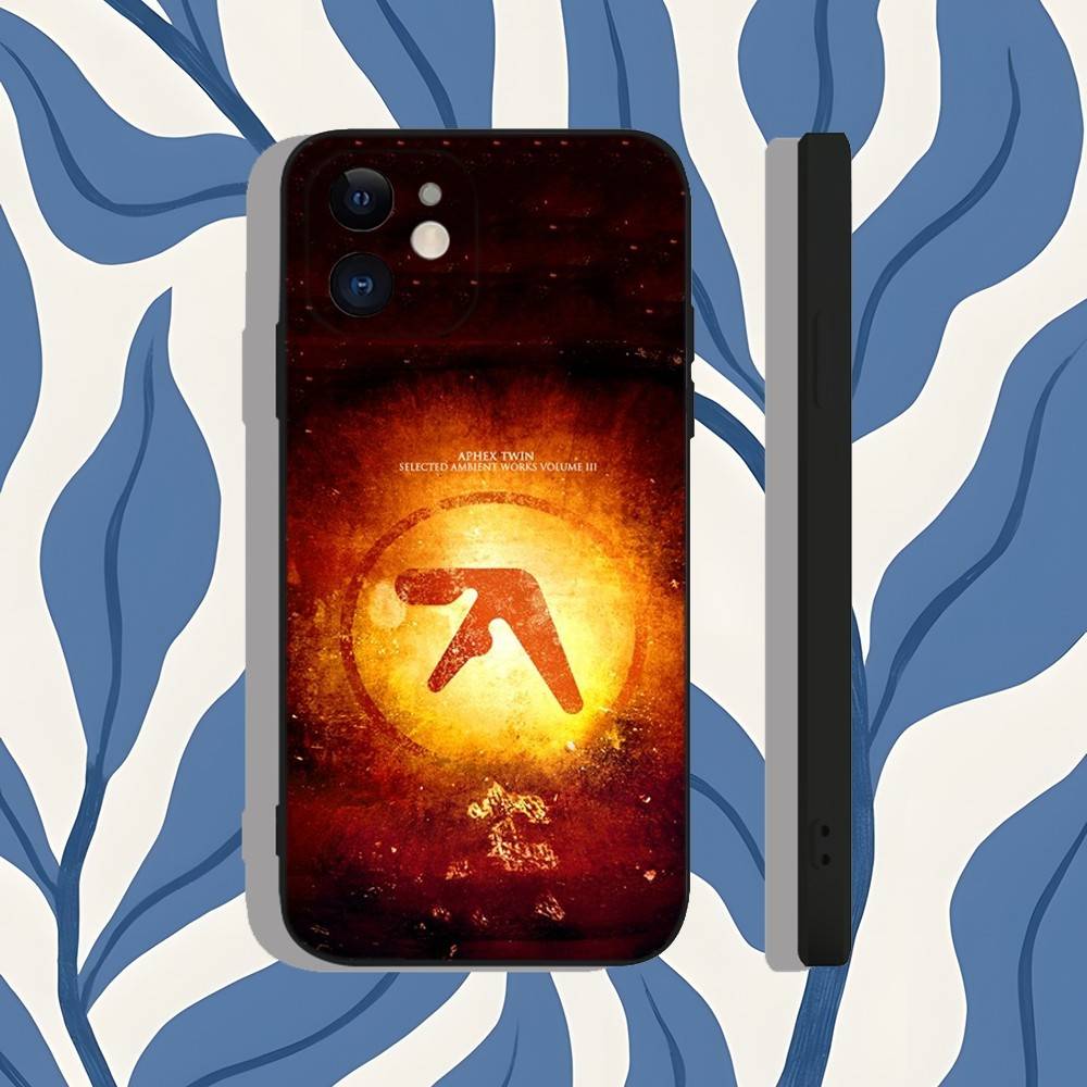 Aphex T-Twin IDM Acid Techno Чехол для телефона для iPhone 17,16,15,14,13,12,11,X,XS,8,7,Pro,Max,Plus,E,SE4,Air,Mini Мягкий ТПУ Подарок