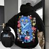 New Autumn/Winter Hoodie KPop Demon Hunter Print Sweatshirts Oversized Hoodie Tiger Merch Vintage Gothic Loose Top for Women Men