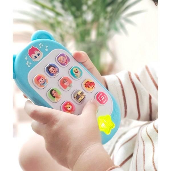 Смартфон с детской песней Pinkfong Bebepin, разноцветные, корейские игрушки