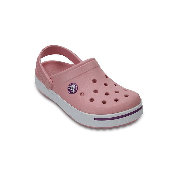 Crocs Детские классические сандалии нежно-розовые детские сандалии 11990-6E2
