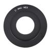 M42 C NEX Black Aluminium Alloy Lens Adapter Ring for M42 C Mount Camera Lens to for Sony NEX Mount Camera
