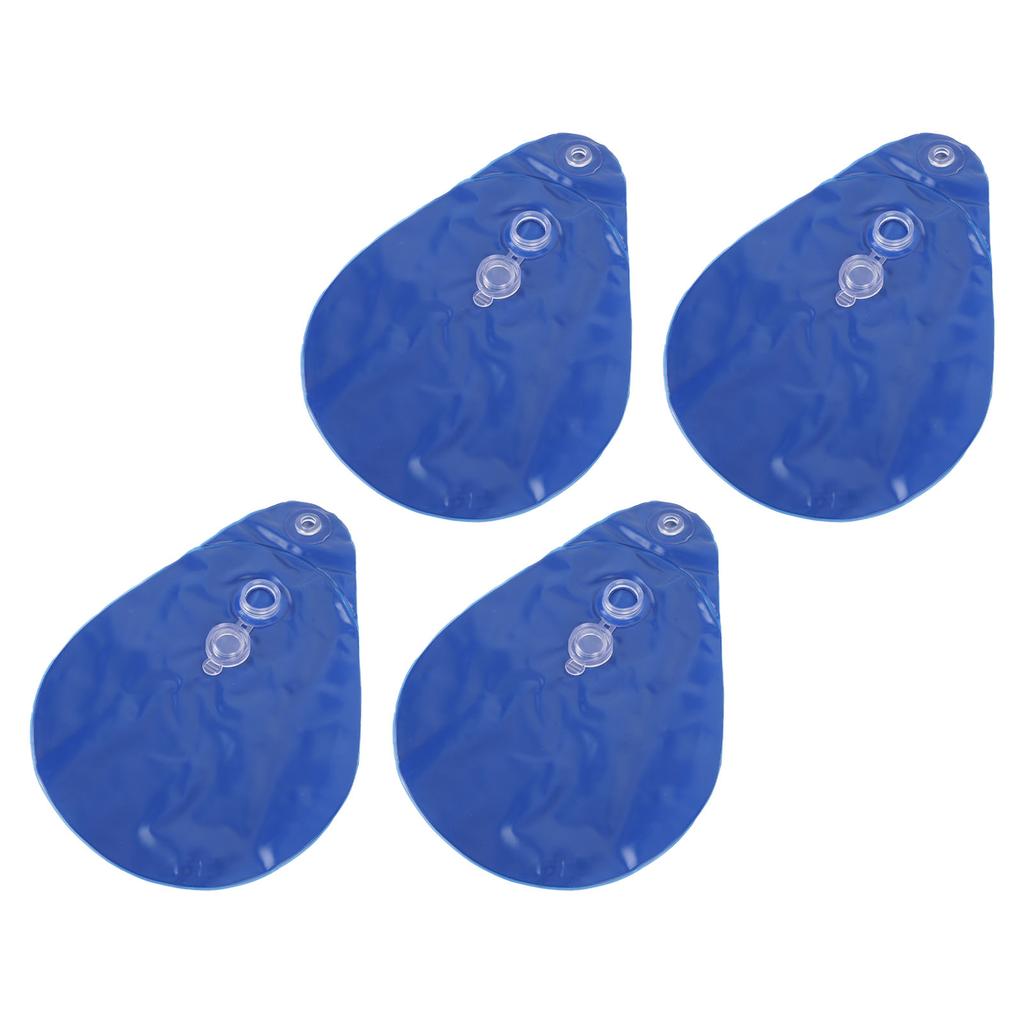 10PCS Pool Cover Weights PVC Winter Pool Tarp Hanging Water Bag for Above Ground Swimming Pool